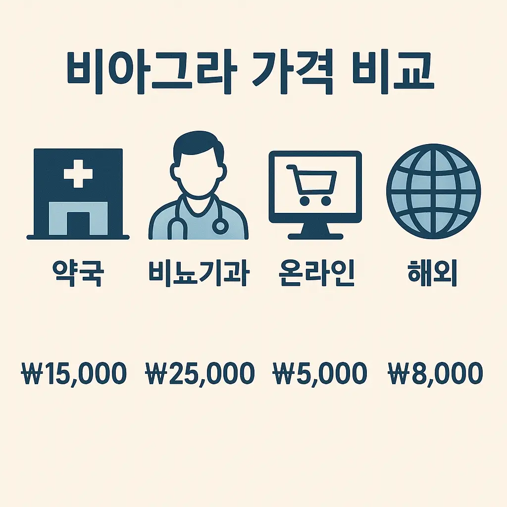 📊 비아그라 가격 비교 정리