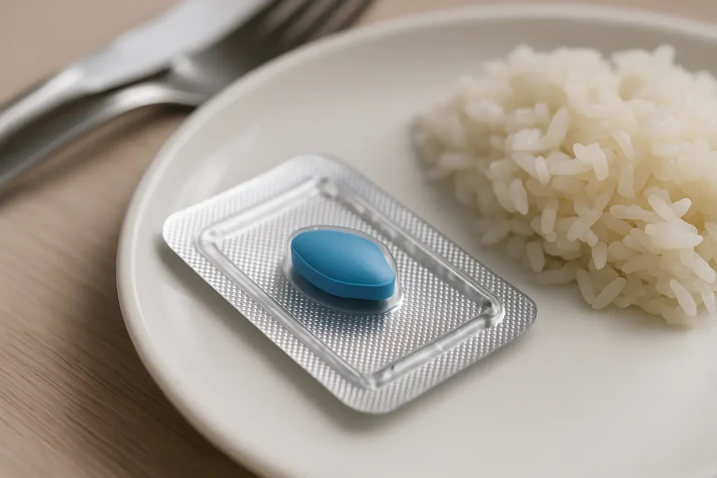 비아그라 먹고 밥, 정말 괜찮을까?